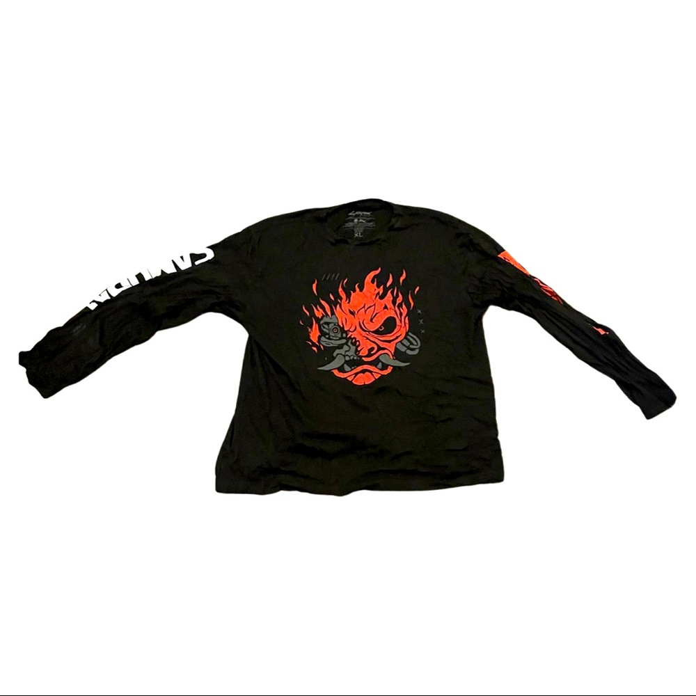 Cyberpunk Long Sleeve Samurai Tee